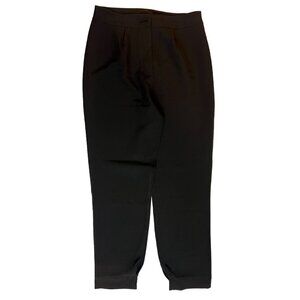 Nasty Gal Collection Ankle Dress Pants High Rise Stretch Pocket  Olive Green 12